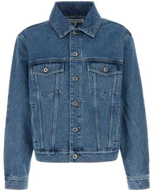 Loewe Jackets And Vests - Blue