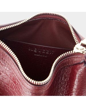 McQueen Mini Cross Bar Purse - Red