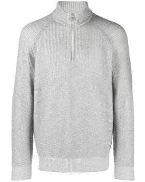 Brunello Cucinelli Cashmere Turtle-Neck Jumper - Grey