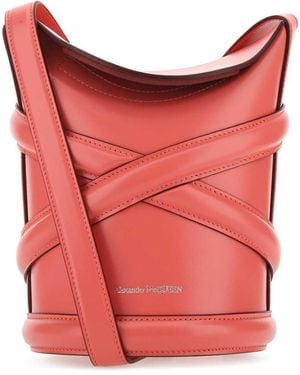 McQueen Bucket Bags - Red