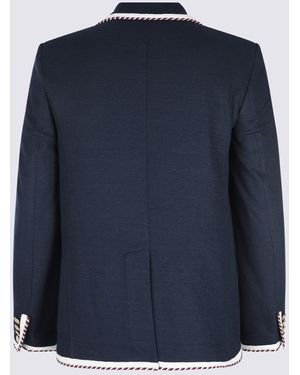 Valentino Garavani Blazer Viscose, Silk, Cotton in Black for