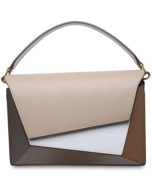 Mlouye 'Naomi' Milky Cowhide Bag - White