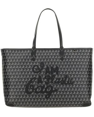 Anya Hindmarch "I Am Plastic Bag" Tote Bag - Black
