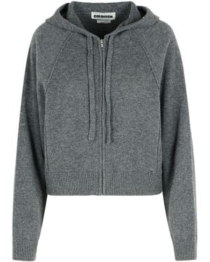 Colorush 'Robbie Seam' Dark Cashmere Jumper - Grey