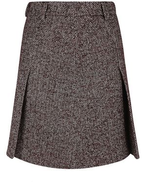 True Royal Skirts Bordeaux - Grey