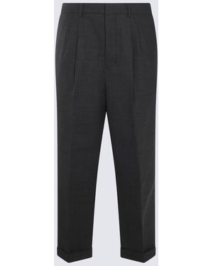 Ami Paris Wool Pants - Gray