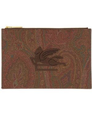 Etro Pouch - Brown