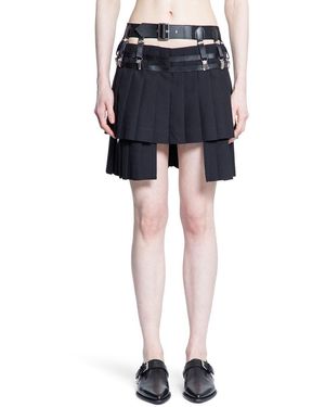スカート Noir Kei Ninomiya Suspenders Check Skirt Noir Kei Ninomiya Suspenders Check Skirt