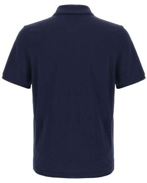 Moose Knuckles 'Everett' Polo Shirt - Blue