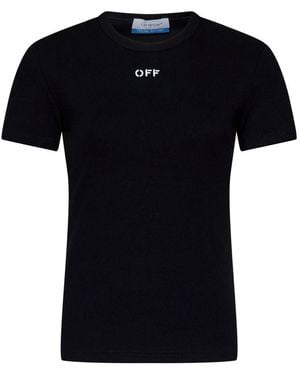 Off-White c/o Virgil Abloh T-Shirt - Black
