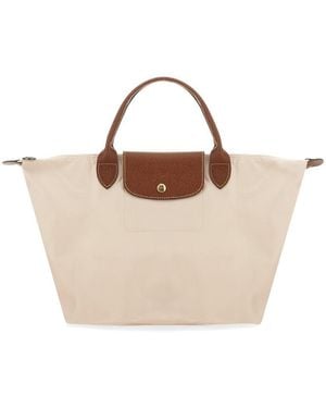 Longchamp Borsa Le Pliage Medium - Natural