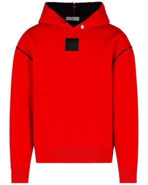 Lanvin 'Loose' Wool Blend Sweatshirt - Red