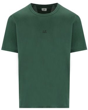 C.P. Company Light Jersey 70/2 Duck T-Shirt - Green
