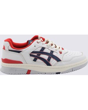 COMME DES GARCONS X ASICS Leather Trainers - White