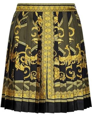 Versace La Coupe Des Dieux Skirt - Yellow