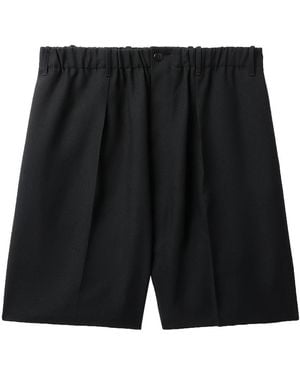 Random Identities Worker Low Crotch Short Trousers - Black