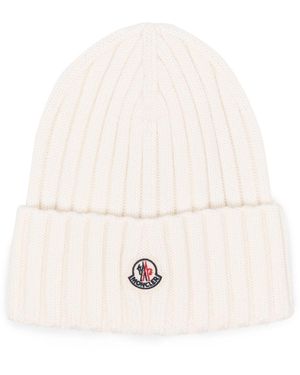Moncler Cap Accessories - Natural