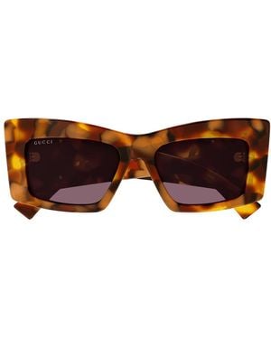Gucci Gg1842S Linea Emblem Sunglasses - Brown