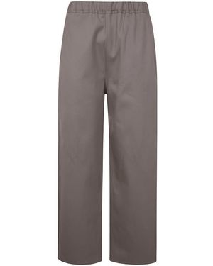 パンツ SOFIE DHOORE LOW CROTCH PANTS WITH ZIP AND DRAWSTRING Sofie D ́hoore Low Crotch Pants With Zip And Drawstring in