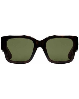 Gucci Square Sunglasses - Green