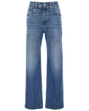 Brunello Cucinelli Denim Cotton Jeans - Blue