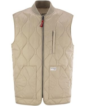 Fay Quilted Vest - Natural