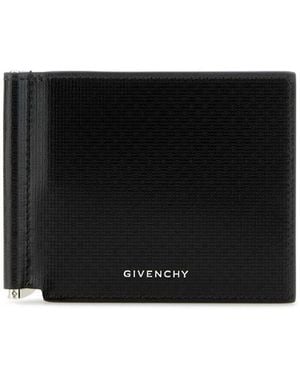 Givenchy 8Cc Wallet With Bill Clip Accessories - Black