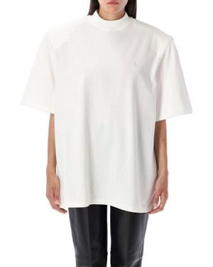 The Attico Cotton T-Shirt - White