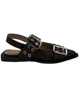 Ganni Flats - Black