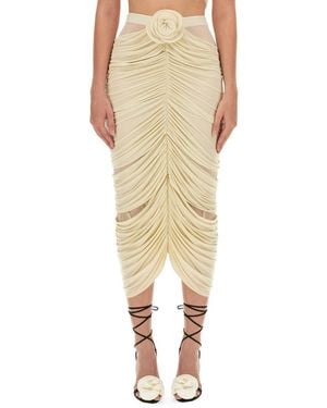 Magda Butrym Midi Skirt - Metallic