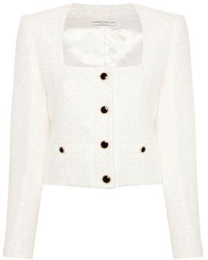 Alessandra Rich Jackets - White