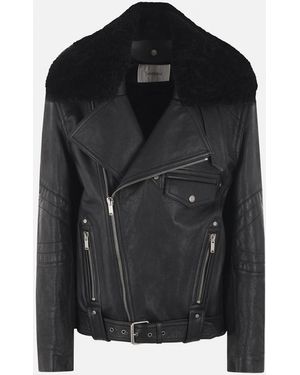 Saint Laurent Jackets - Black
