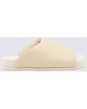 Yume Yume Faux Leather Finn Sider Sandals - Natural