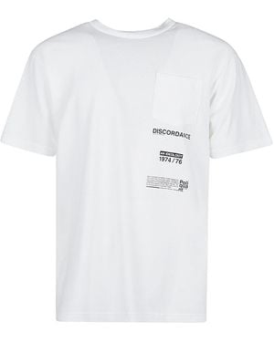 Children of the discordance Printed Cotton T-Shirt - White