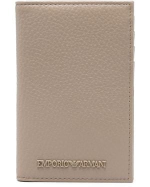 Emporio Armani `S Credit Card Accessories - Brown