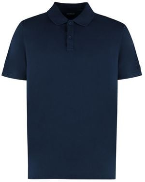 Paul & Shark Short Sleeve Cotton Polo Shirt - Blue