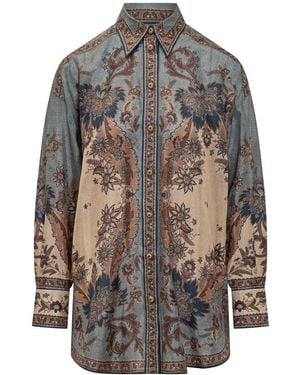 Zimmermann Ascension Shirt - Gray