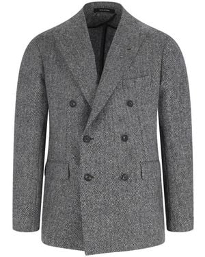Tagliatore Coatsjackets - Grey