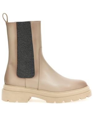 Santoni 'Forrester' Ankle Boots - Brown