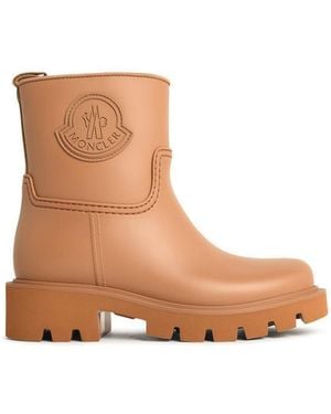 Moncler 'Kickstream' Light Pvc Rain Boots - White