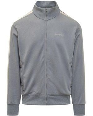 Palm Angels Logo Track Jacket - Grey