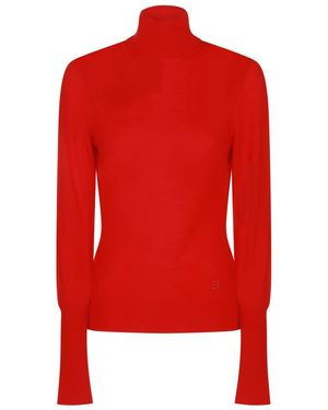 Givenchy Wool Knitwear - Red