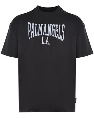 Palm Angels T-Shirts And Polos - Black