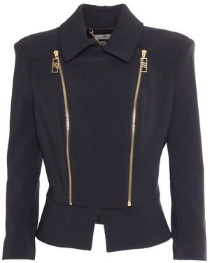 Elisabetta Franchi Jacket - Blue