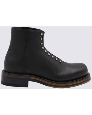 McQueen Stivali Nero - Black