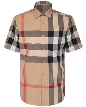 Burberry shirt lyst discount