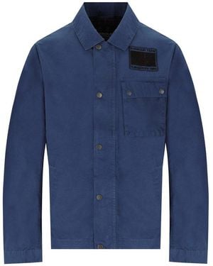 Barbour International Workers Casual Cobalt Jacket - Blue