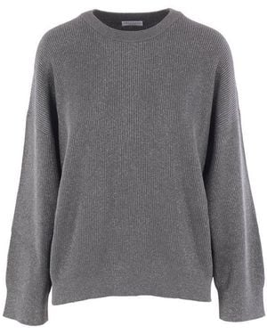 Brunello Cucinelli Sweaters - Gray