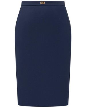 Elisabetta Franchi Skirt - Blue