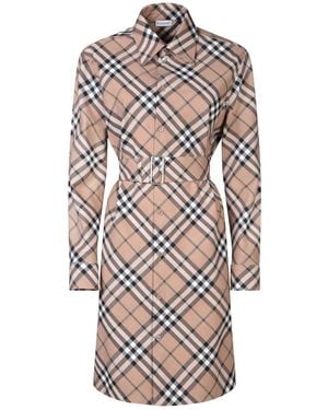 Burberry Dresses - Natural